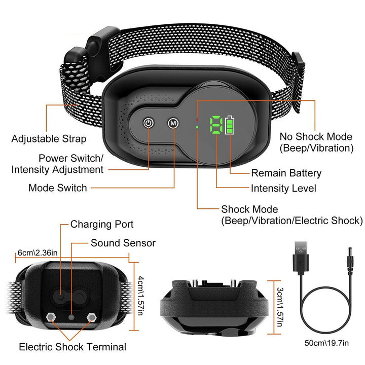 PetMacroElectricAntiBarkingTrainingCollar-Details