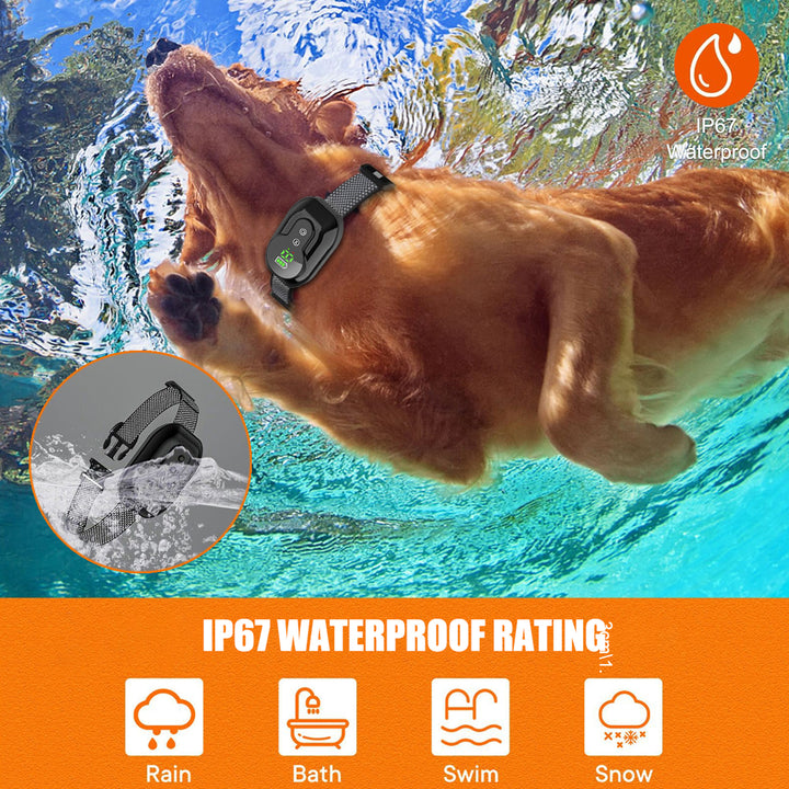 PetMacroElectricAntiBarkingTrainingCollar-WaterProof